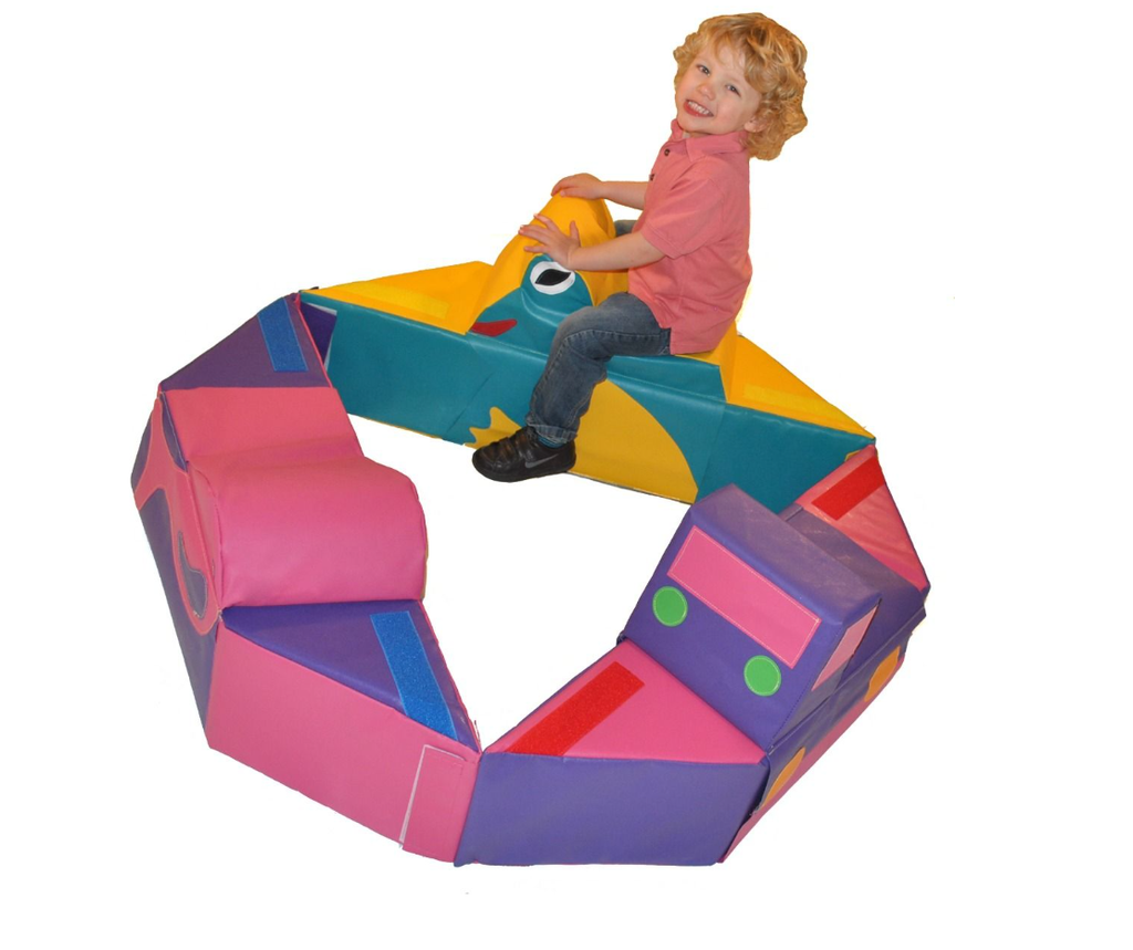 Early Years Soft Play Modular Merry-Go-Round (3 rides)