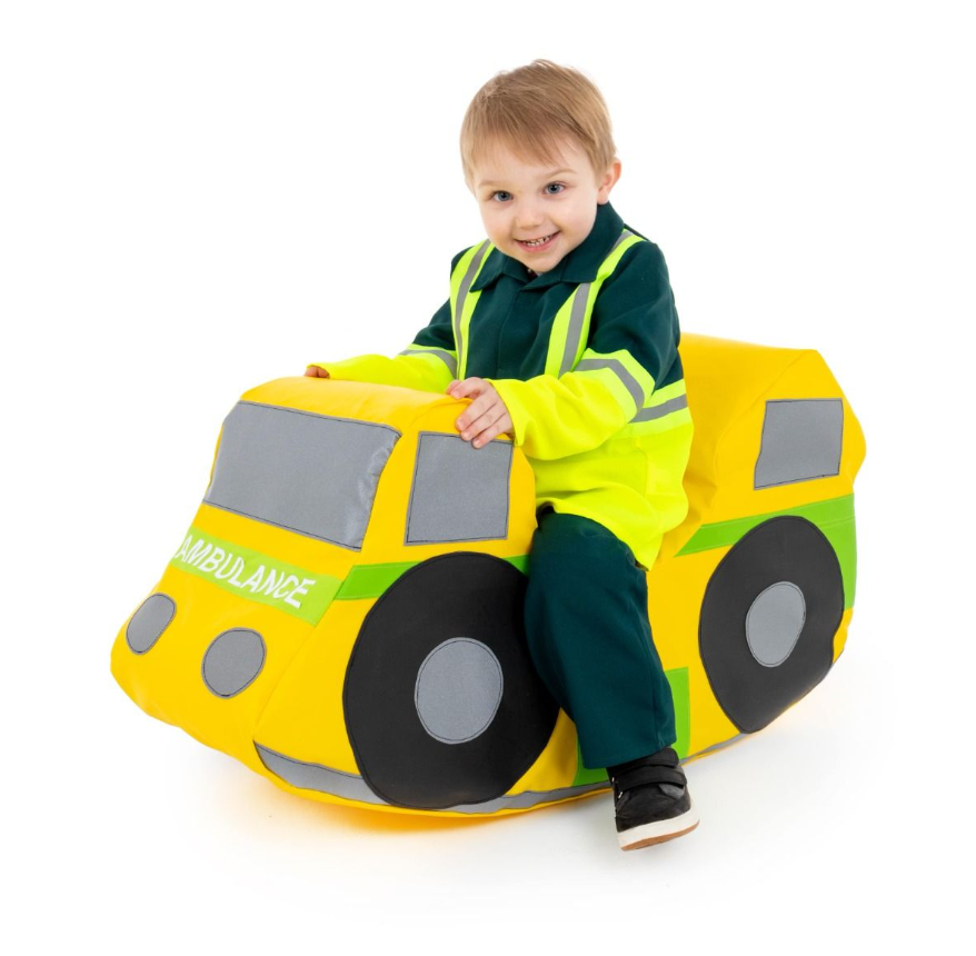 Early Years Soft Play Ambulance Rocker