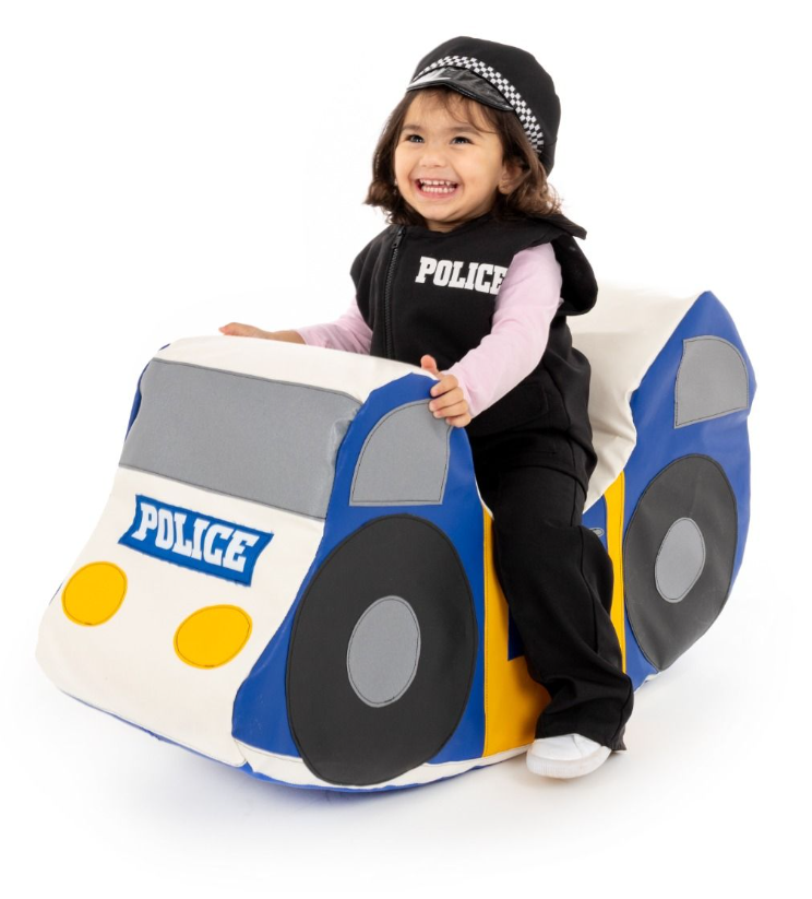 Early Years Soft Play Police Car Rocker