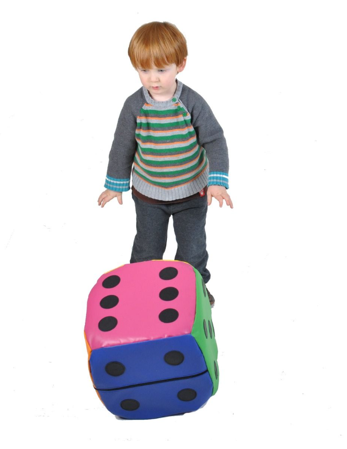 Early Years Soft Play Giant Dice with Dots