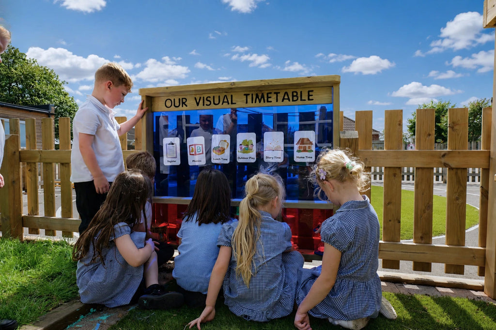 Outdoor Visual Timetable for Schools