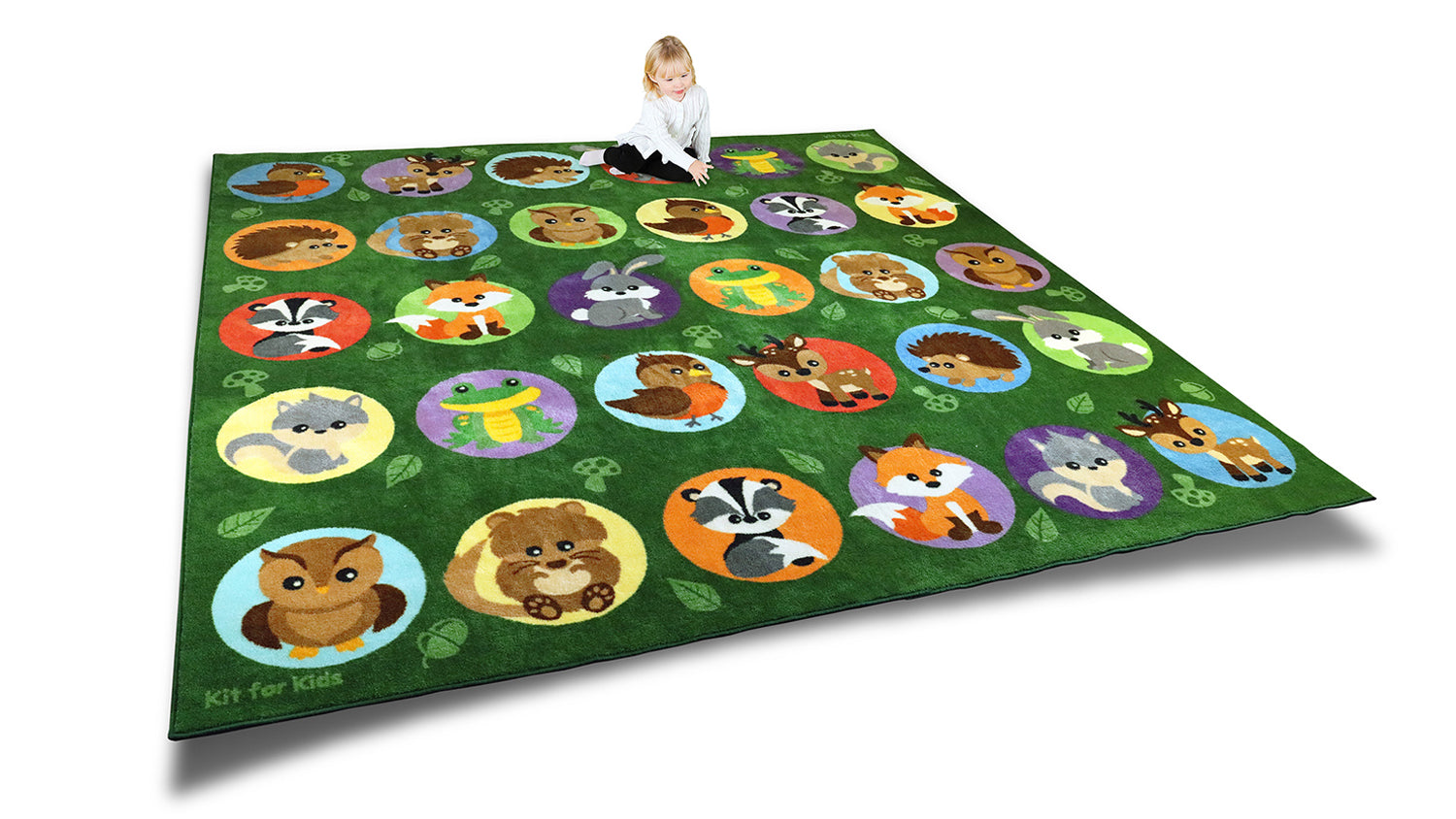 Animal Rug Classroom Woodland Animals Placement Carpet – Classroom Direct