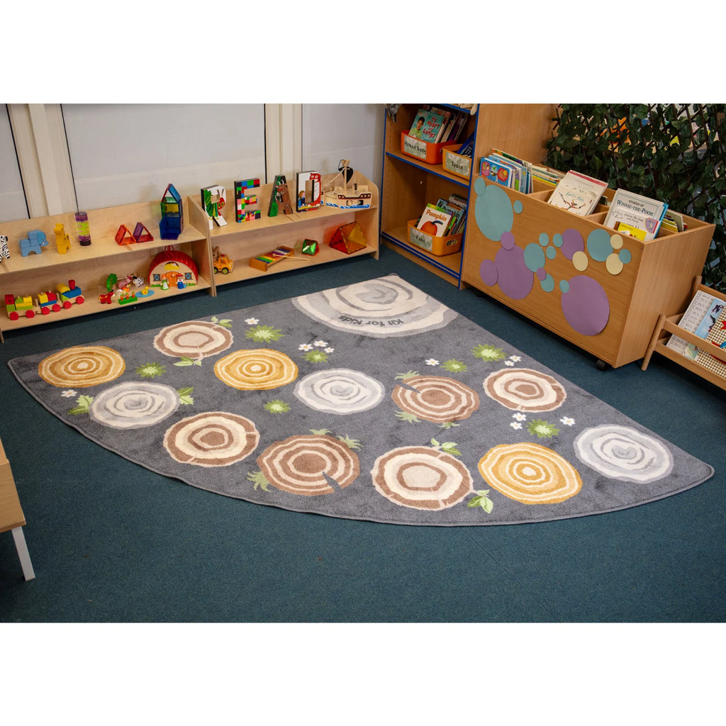 Early Years Natural World™ Tree Stump Corner Carpet