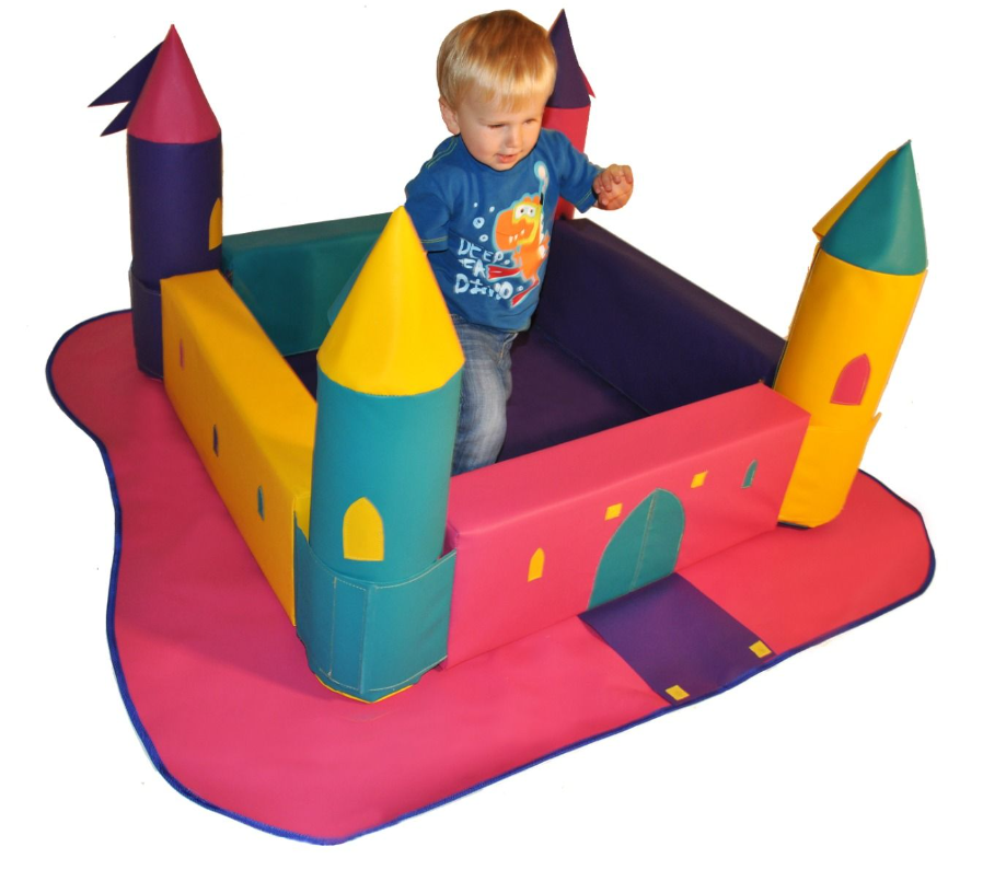 Early Years Soft Play Fantasy Castle Ball Pool - Excludes Balls
