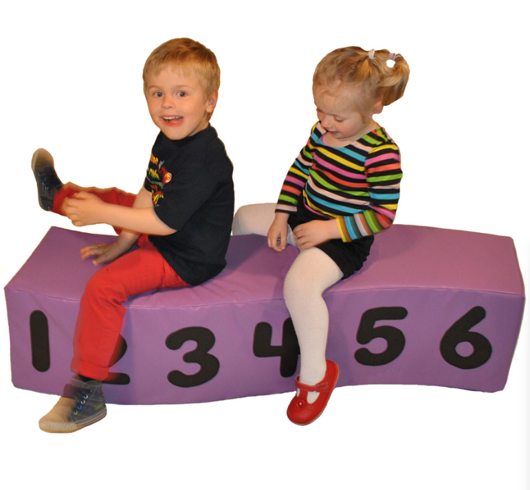 Wiggly Bench Learning Soft Play - Classroom's