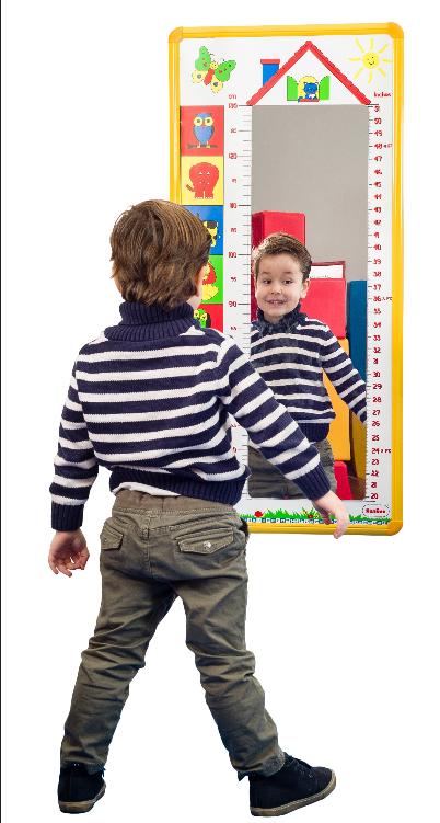 Height Chart Mirror - Educational Classroom Mirrors