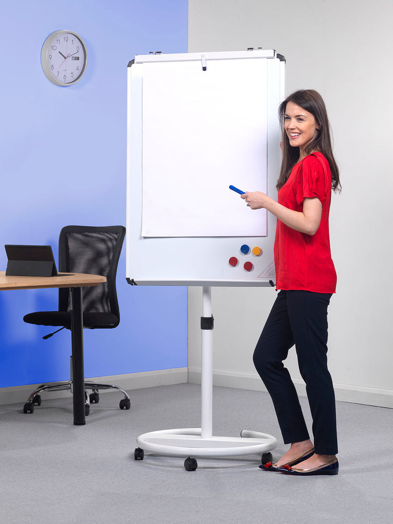 Non-Magnetic Mobile Round Base Easel