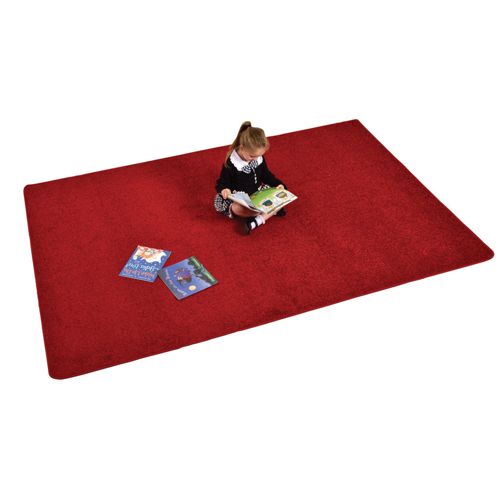 Rectangle Rug Carpet – Red 1.7 x 2.5 M