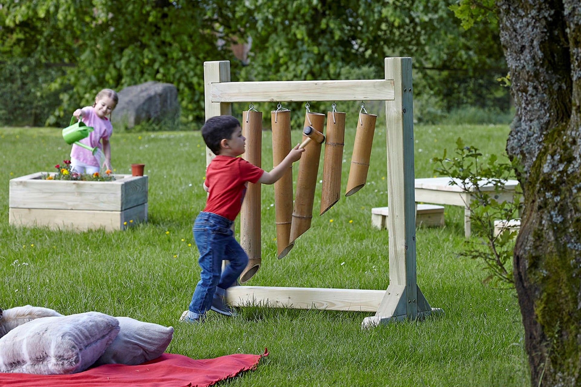 Outdoor Bamboo Glockenspiel Classroom Direct