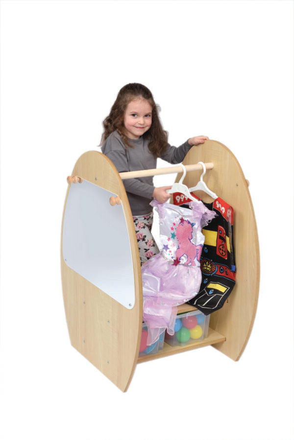 Mini Dress Up Trolley with Clear Trays