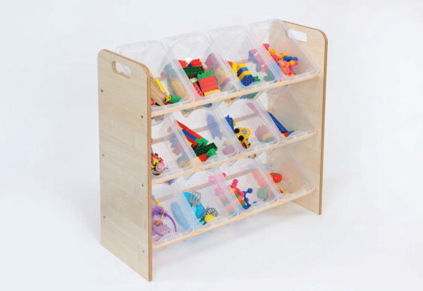 Single Sided Tidy with Clear Trays