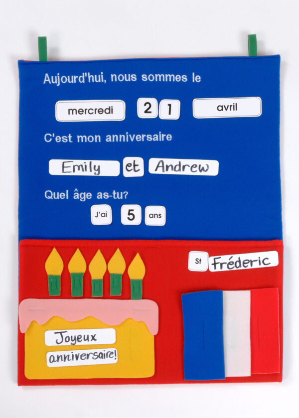Classroom Calendar - French