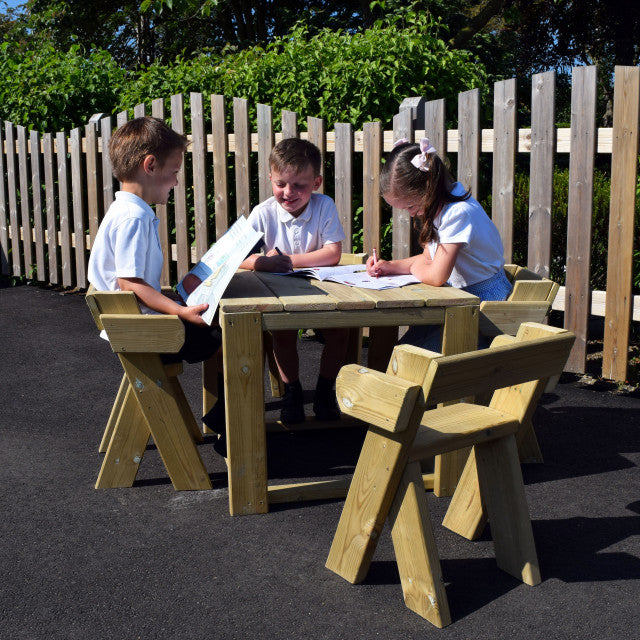 Outdoor Midi Table and Chairs for Children