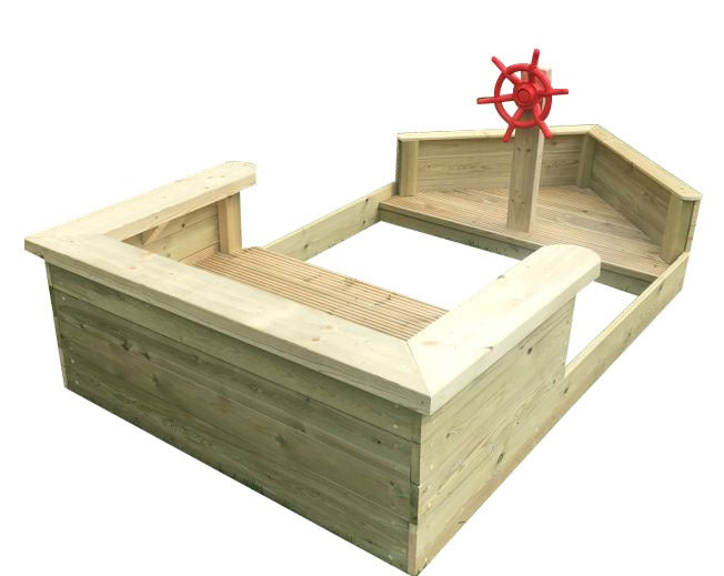Wooden Play Boat