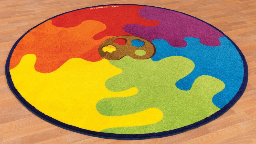 Decorative™ Colour Palette Carpet For Schools 2m Classroom Direct