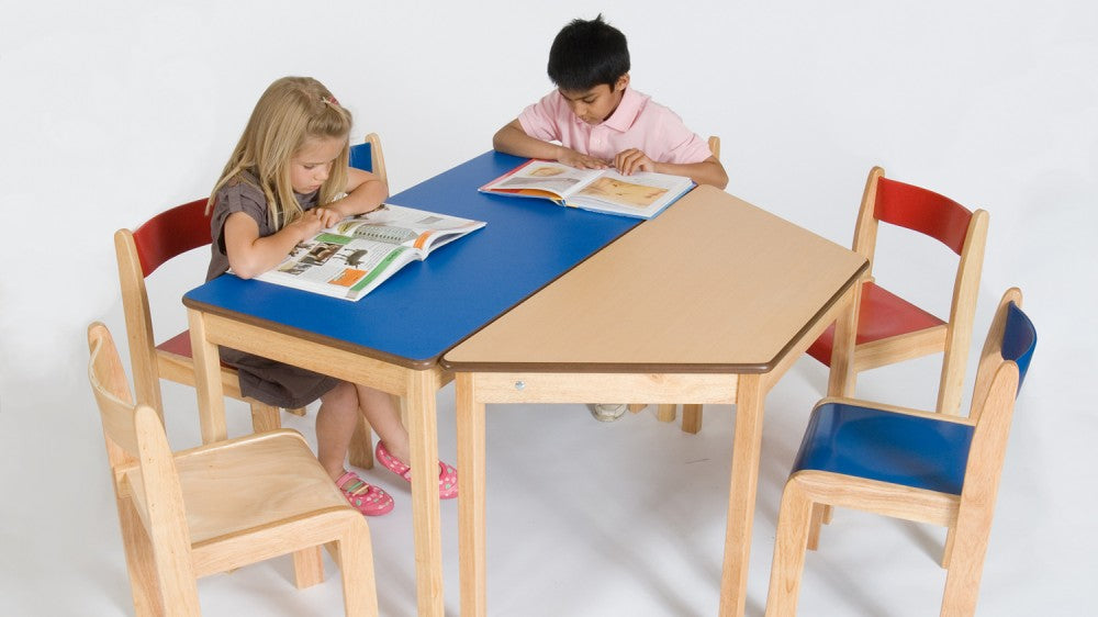 Tuf Class™ Rectangular Table Blue  For Schools