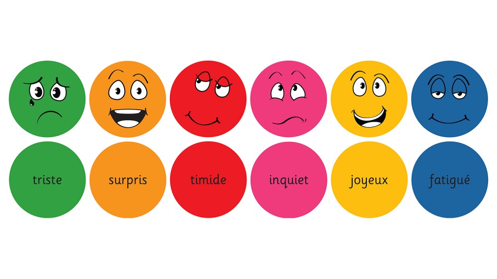 French Emotions™ Cushions Pack 1 For Schools