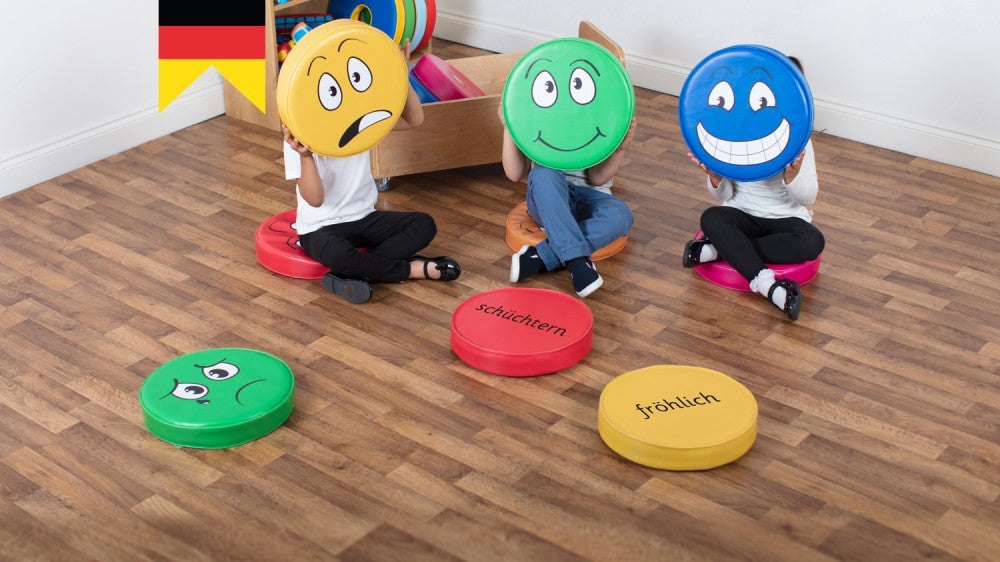 German Emotions™ Cushions with Tuf 2™ Storage Trolley For Schools