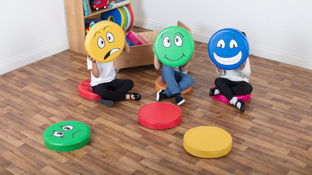 Emotions™ Cushions with NEW DESIGN Tuf 2™ Trolley For Schools