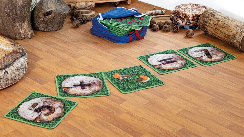 Woodland Counting Mini Placement Carpets